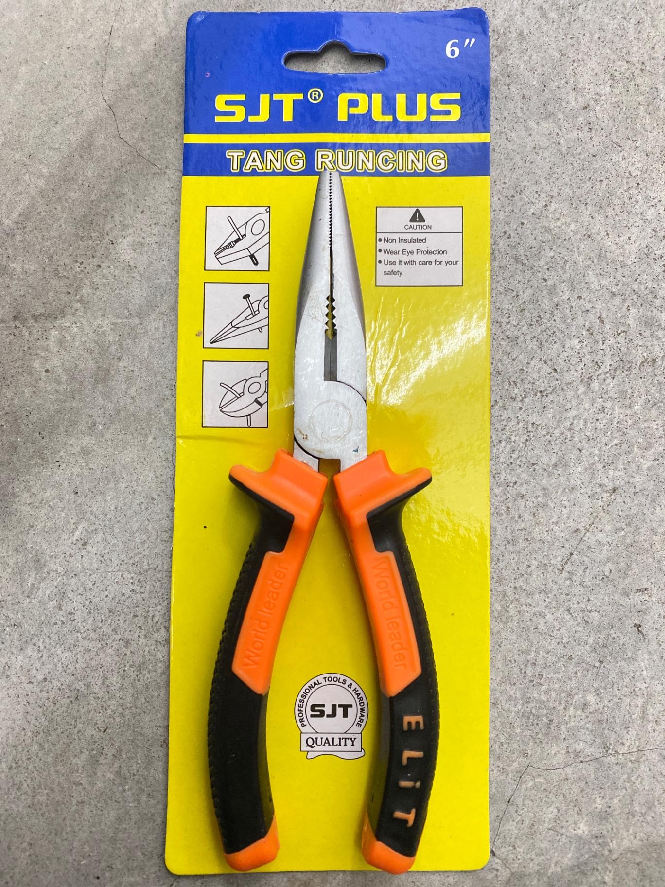 SJT Plus Long Nose Plier 6"