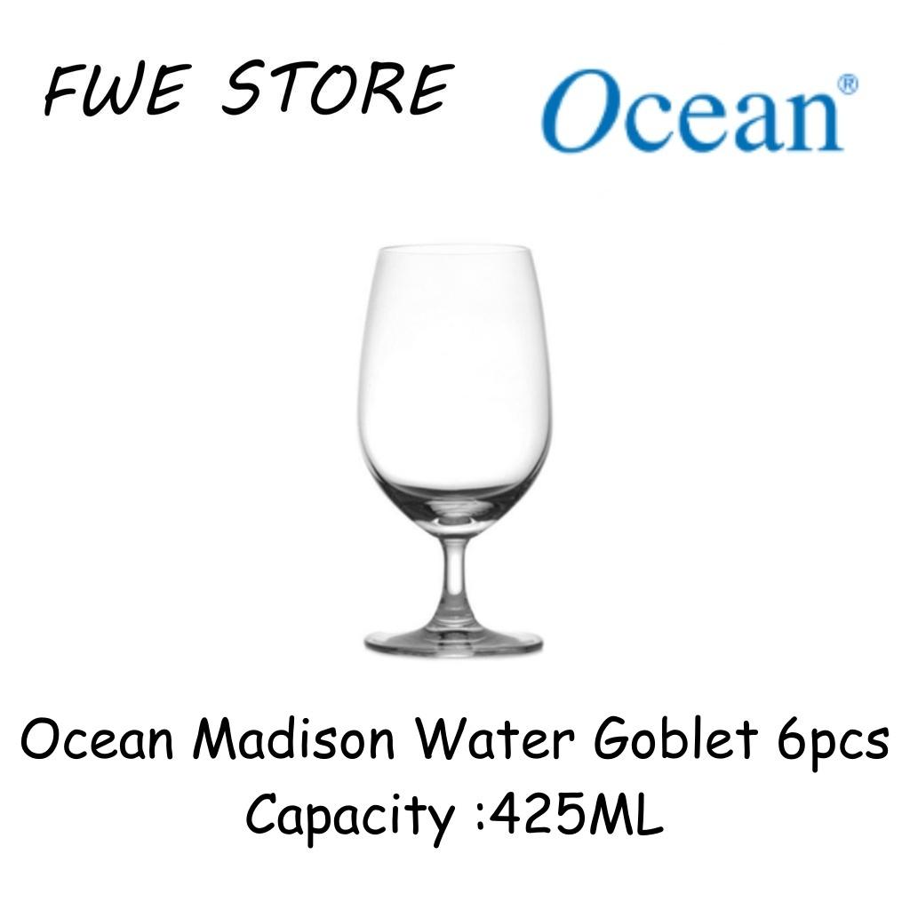 Ocean Glassware 1015G15 Madison Water Goblet Set of 6pcs