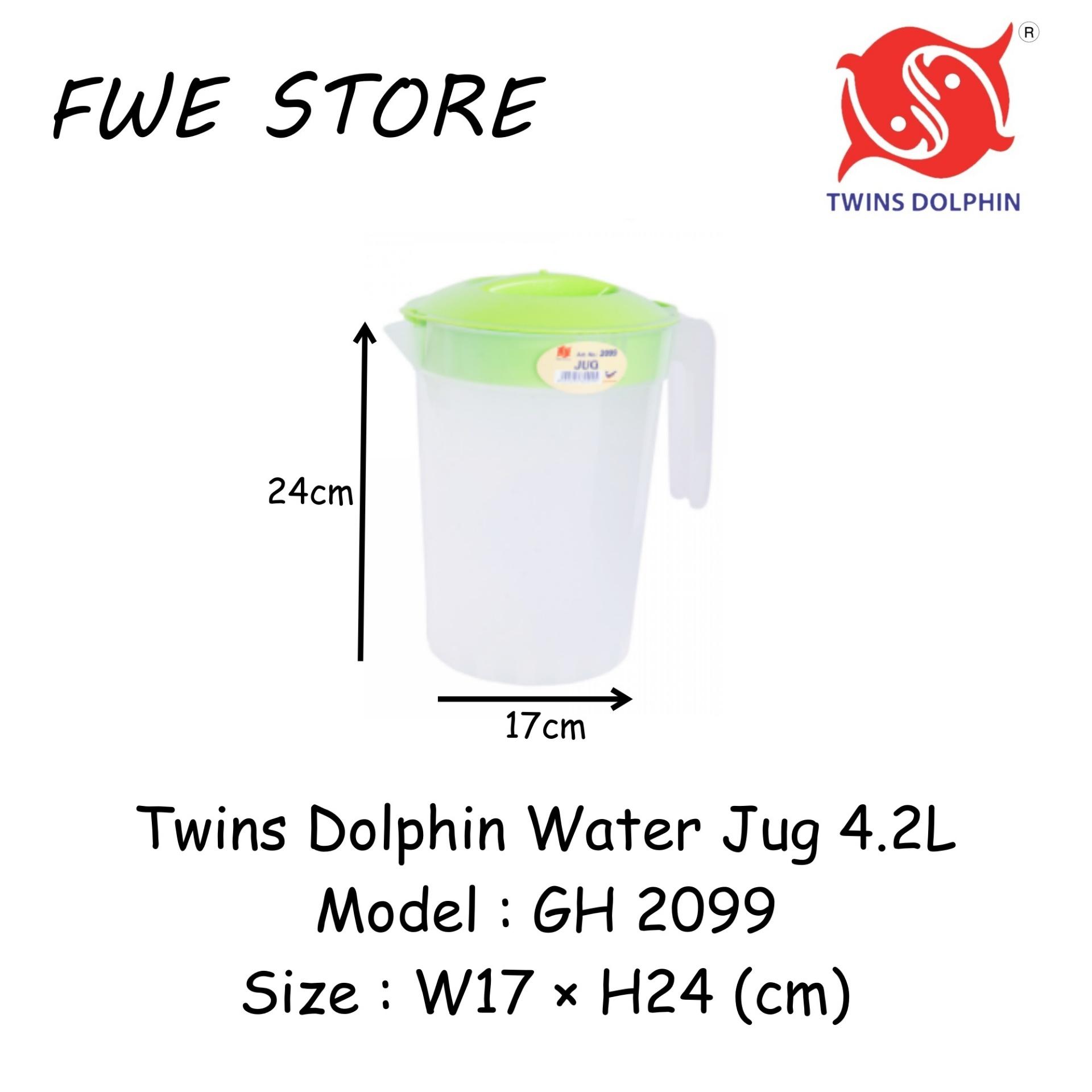 Twins Dolphin Water Jug 3L / Cooler / Water Pitcher / Jug With Handle GH2099