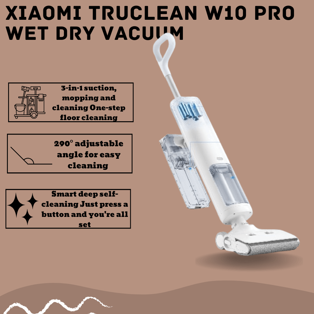 XIAOMI TRUCLEAN W10 PRO WET DRY VACUUM