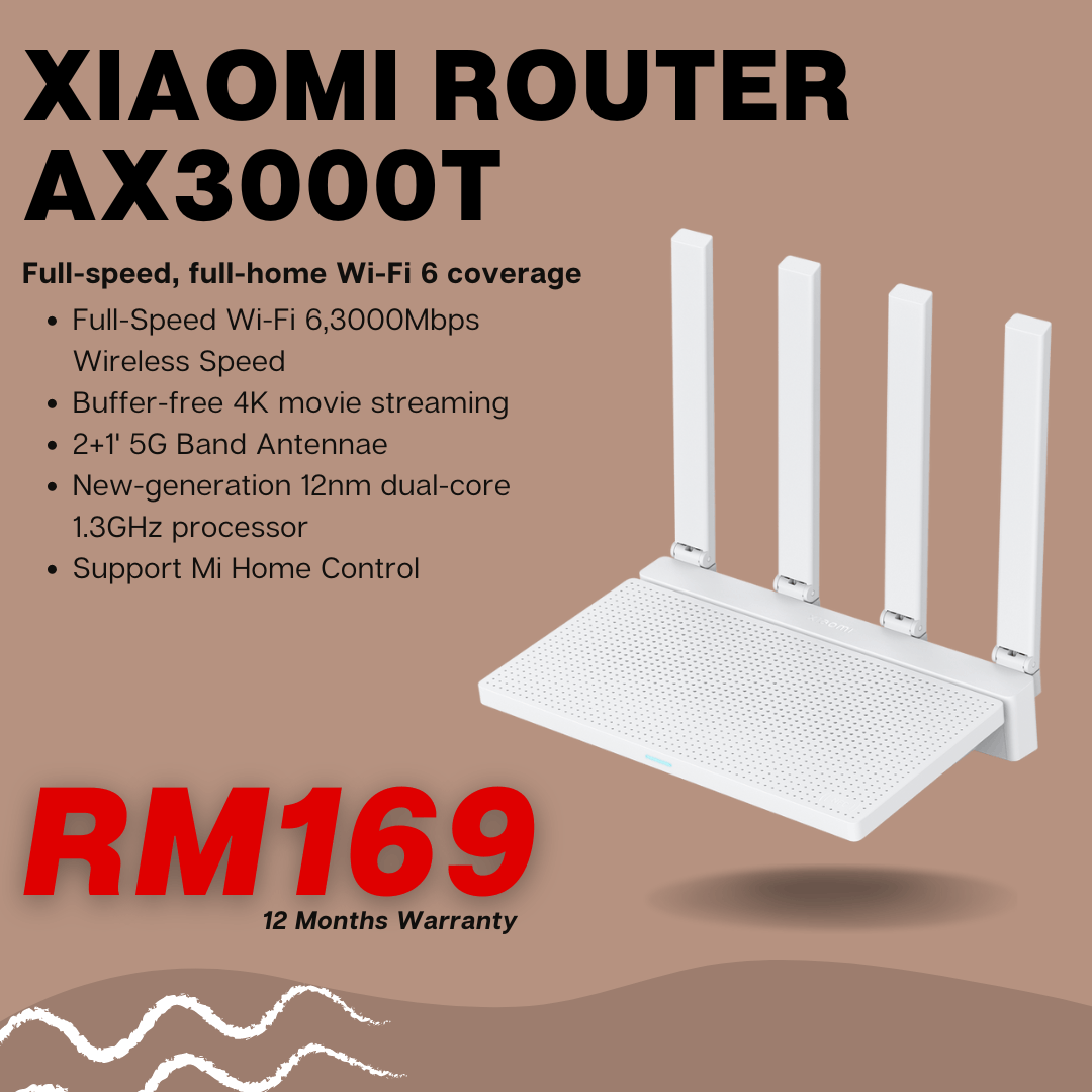 R1.Xiaomi Router AX3000T