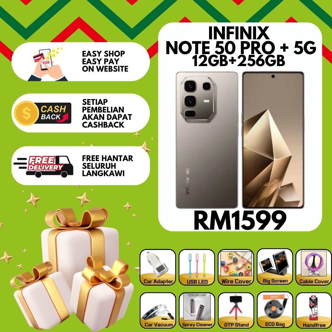 7.INFINIX Note 50 Pro+ (12+256GB) 5G