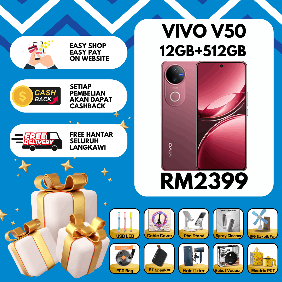 9.VIVO V50 (12GB + 512GB) 5G