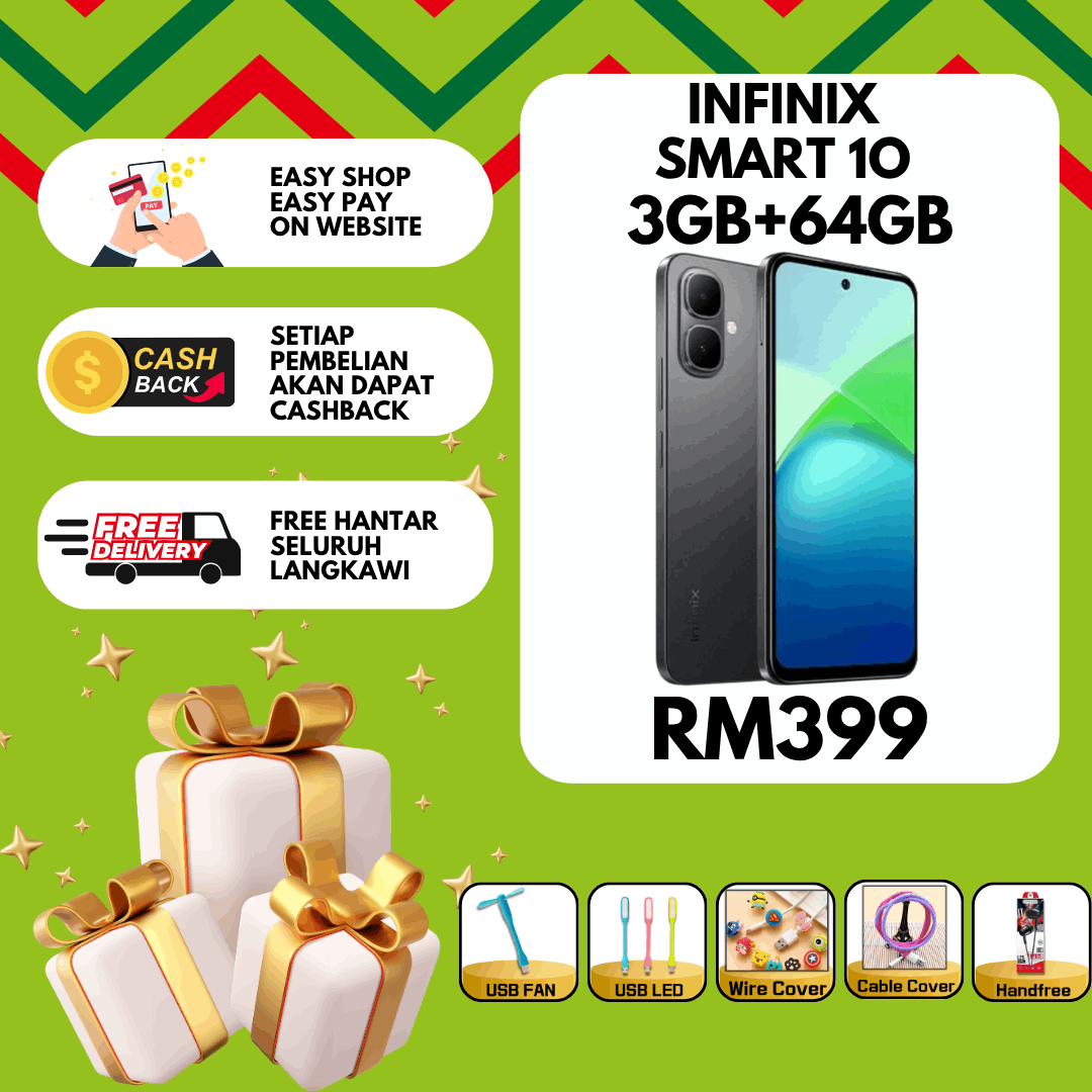 1.INFINIX SMART 10 ( 3GB + 64GB )