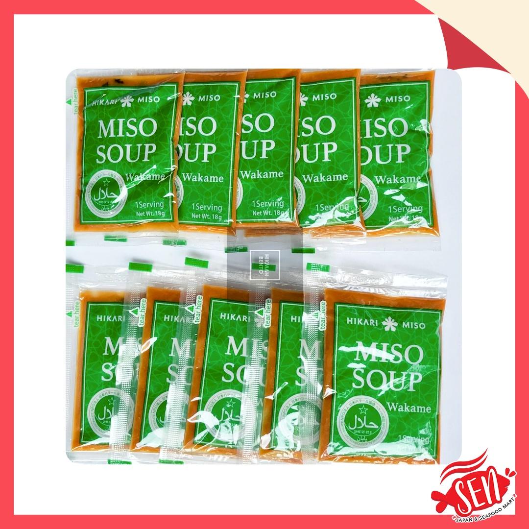 INSTANT MISO SOUP WITH SEAWEED (10PC)