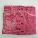 Singlet Bag - Red 24" x 28" Brand Jcp - Malaysia * Pkt/50Pc
