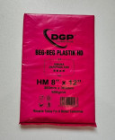 HM Bag - Red 8" x 12" Brand DGP - Malaysia * Pkt/500Gm+-