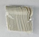 6" Eco Plastic Spoon White Brand I My Cutlery - Malaysia * Pkt/100Pc