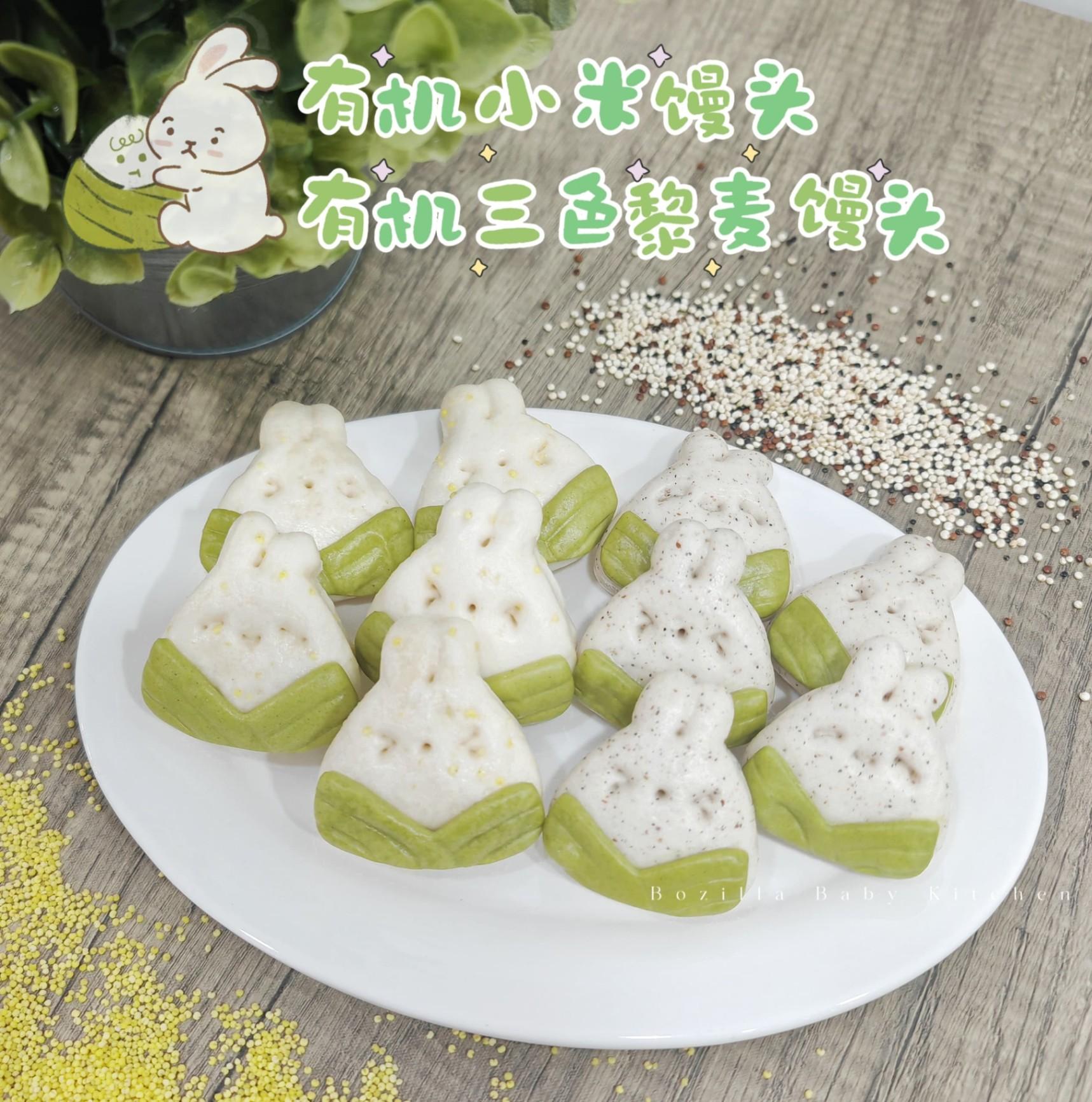 【PWP】兔兔粗粮小馒头 Bunny Wholegrain Steamed Bun