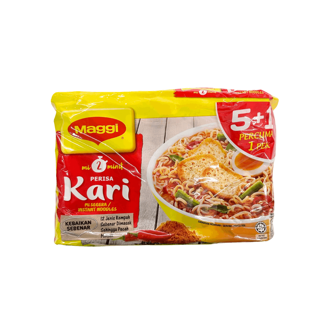 Maggi Kari Mi Segera 79G (5+1)