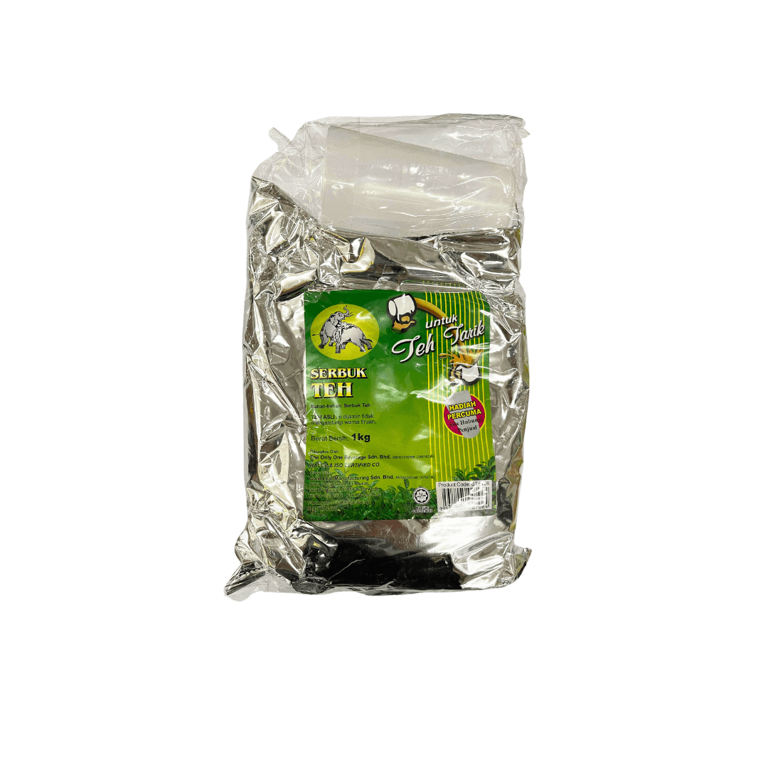 Cap Gajah Serbuk Teh 1KG+-