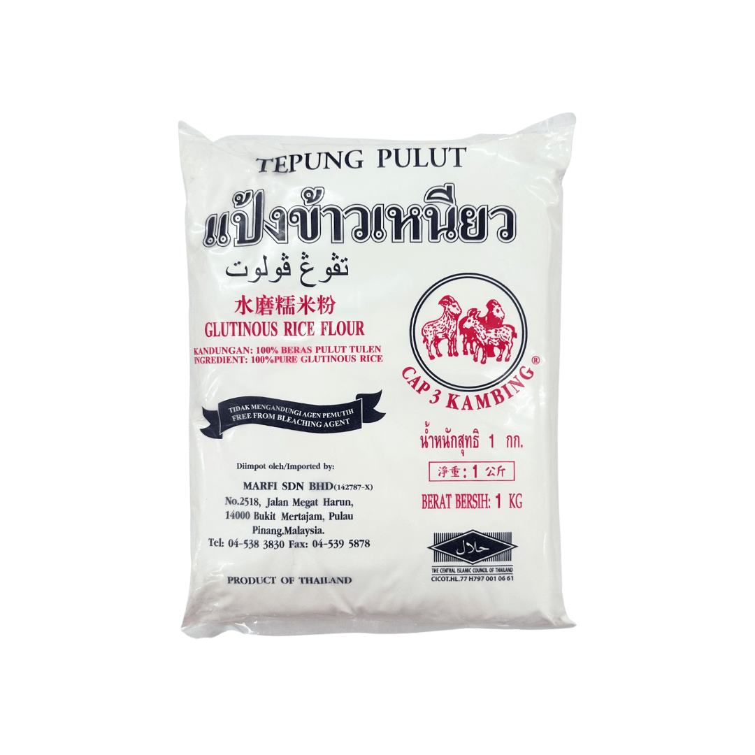 Cap 3 Kambing Tepung Pulut 1KG ±