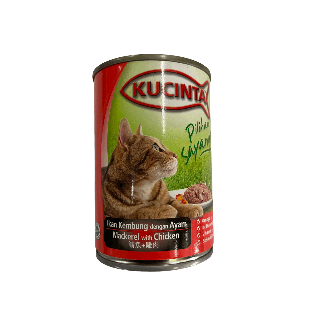 Kucinta Mackerel With Chicken 400G