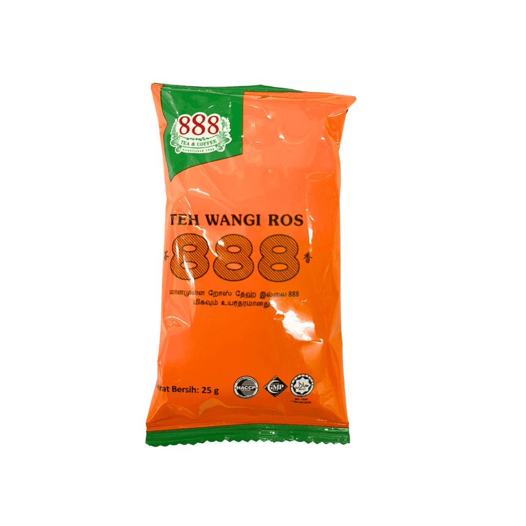 888 Teh Wangi Ros 25G