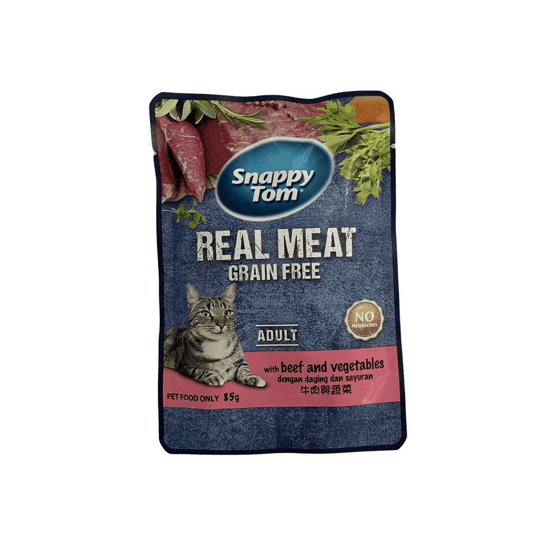 Snappy Tom Beef & Vege 85G