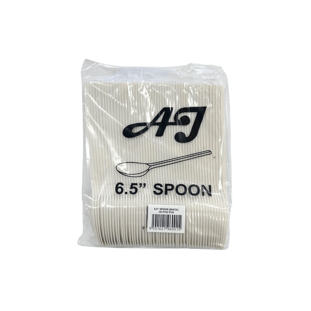 6.5" Sudu Panjang < Spoon > White