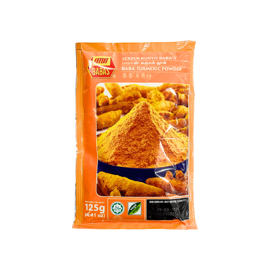 Baba's Powder Kunyit (Turmeric) 125G