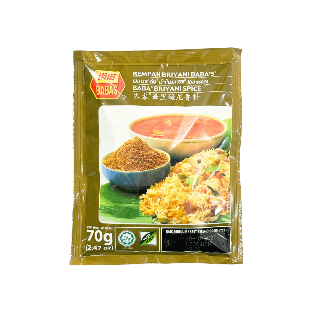 Baba's Rempah Briyani 70G