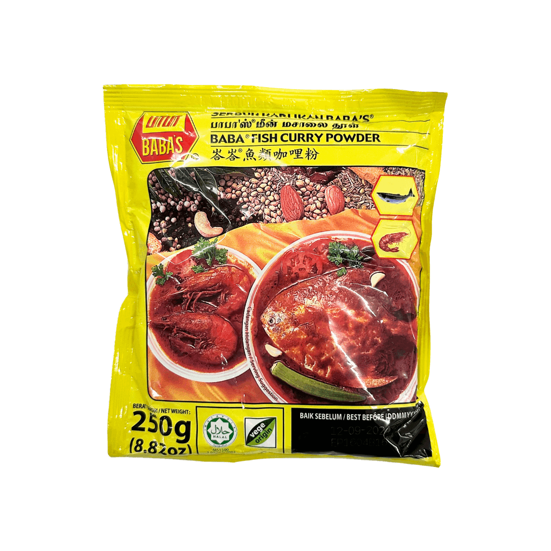 Baba's Fish Curry Powder 250G