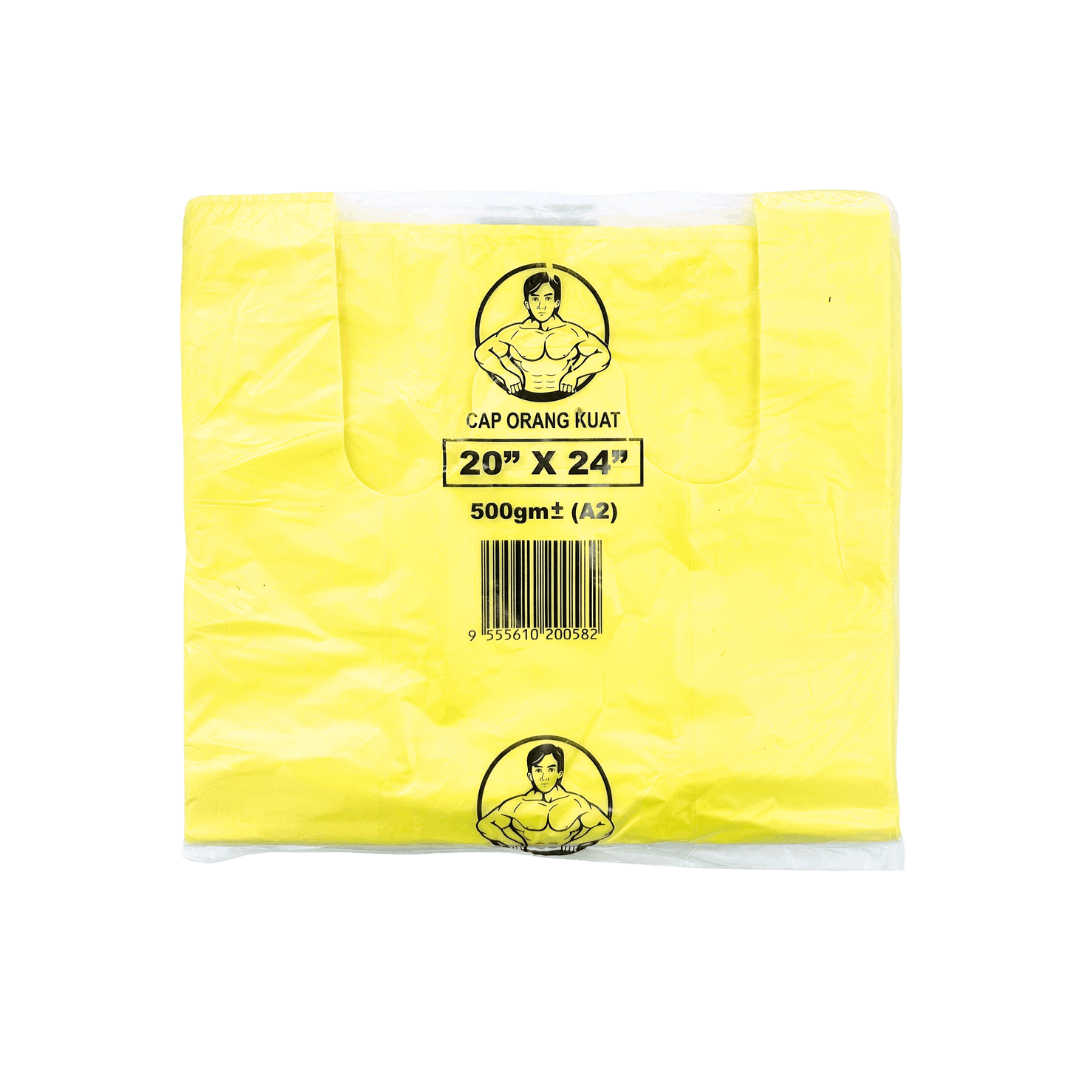 Cap Orang Kuat Plastic Bag 20 X 24 500gm± A2