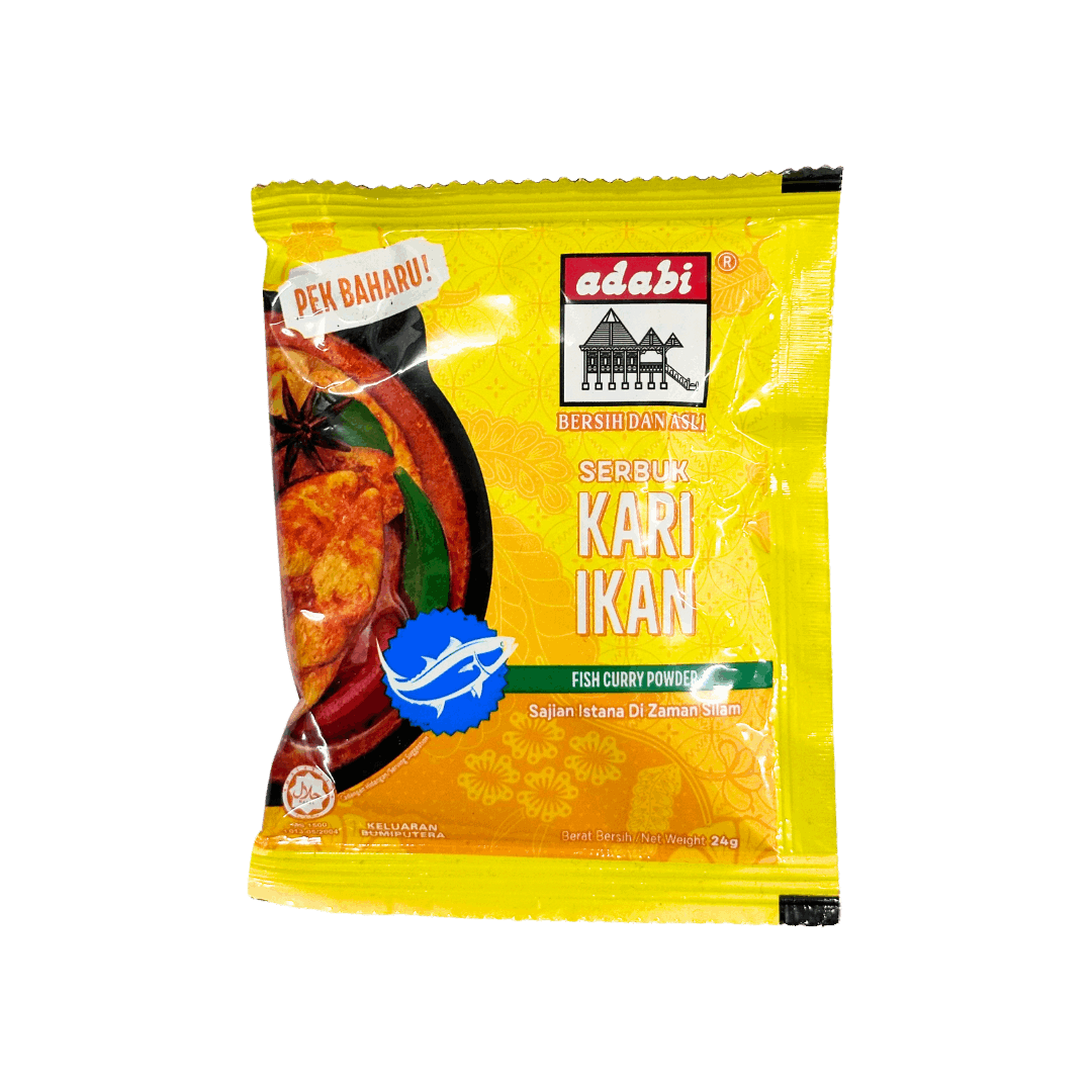 Adabi Serbuk Kari Ikan 24G