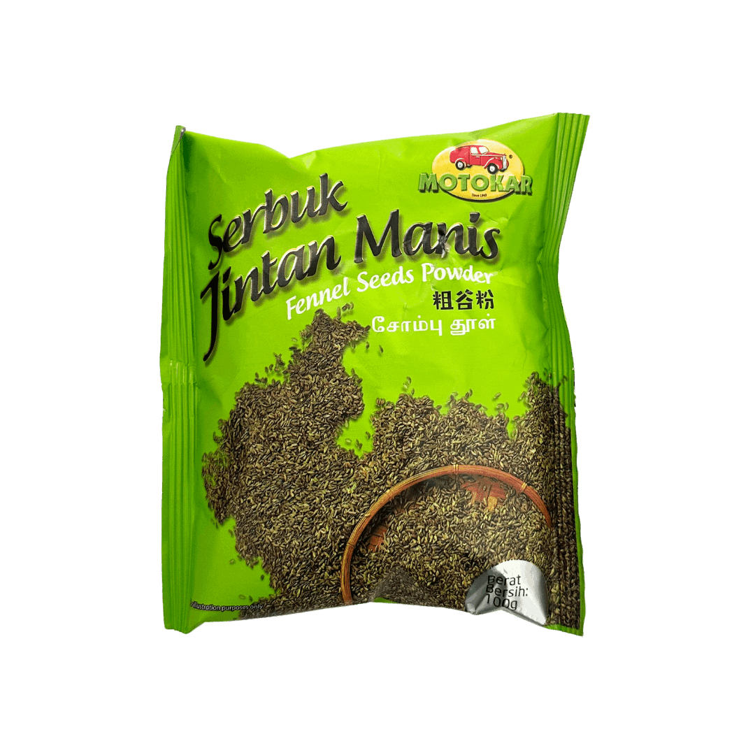 Motokar Serbuk Jintan Manis 100G