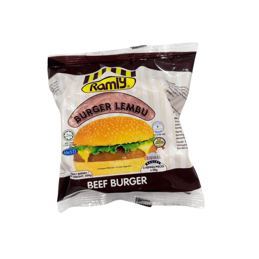 Ramly Beef Burger < Burger Lembu > 50G