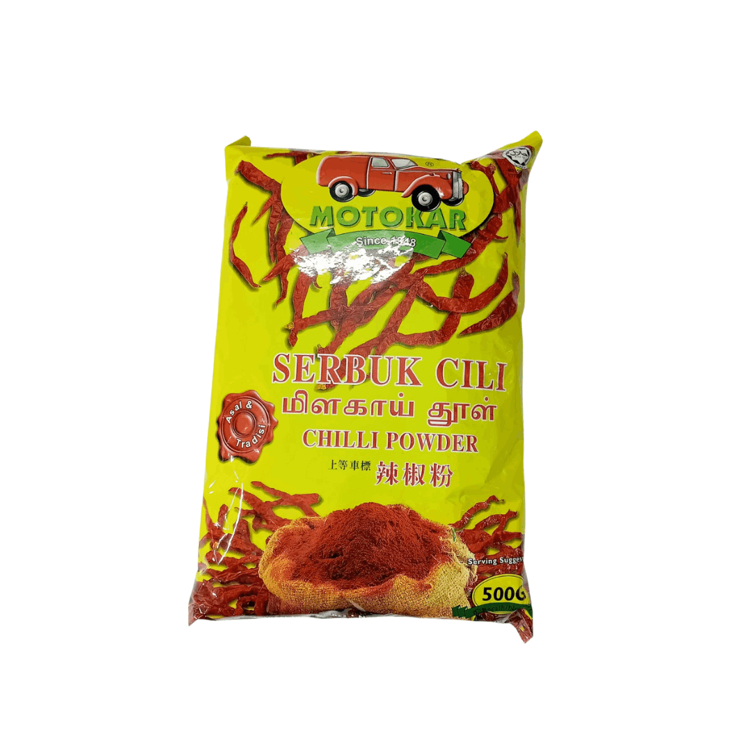 Motokar Serbuk Cili 500G