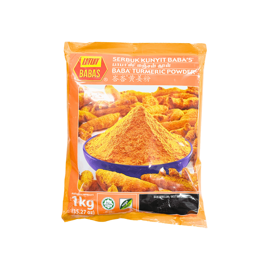 Baba's Powder Kunyit (Turmeric Powder) 1KG