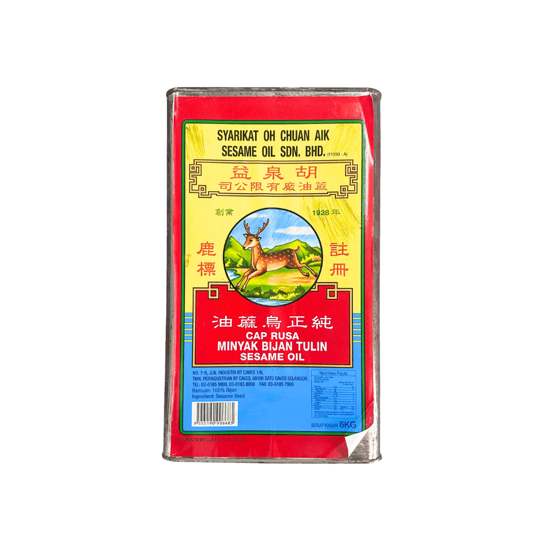 Cap Rusa Minyak Sesame (Bijan) 6KG