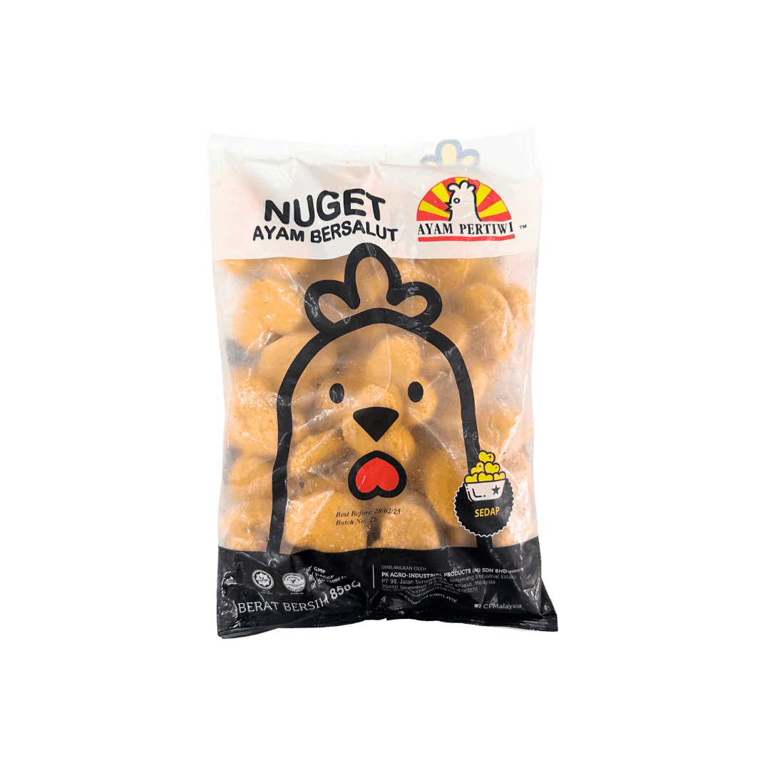 Ayam Pertiwi Chicken Nugget < Nuget Ayam > 850G