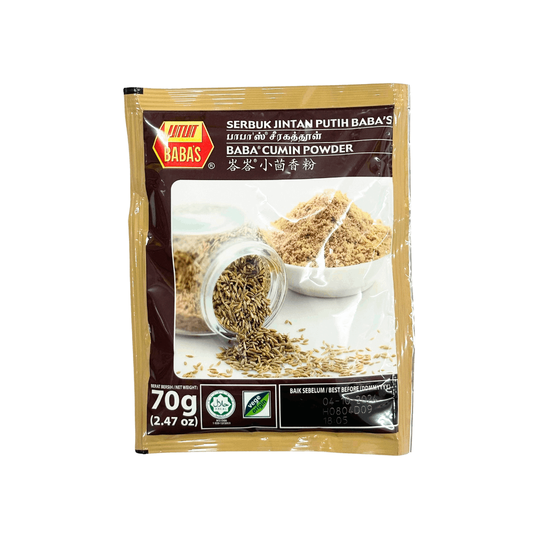 Baba's Jintan Putih (Cumin) 70G