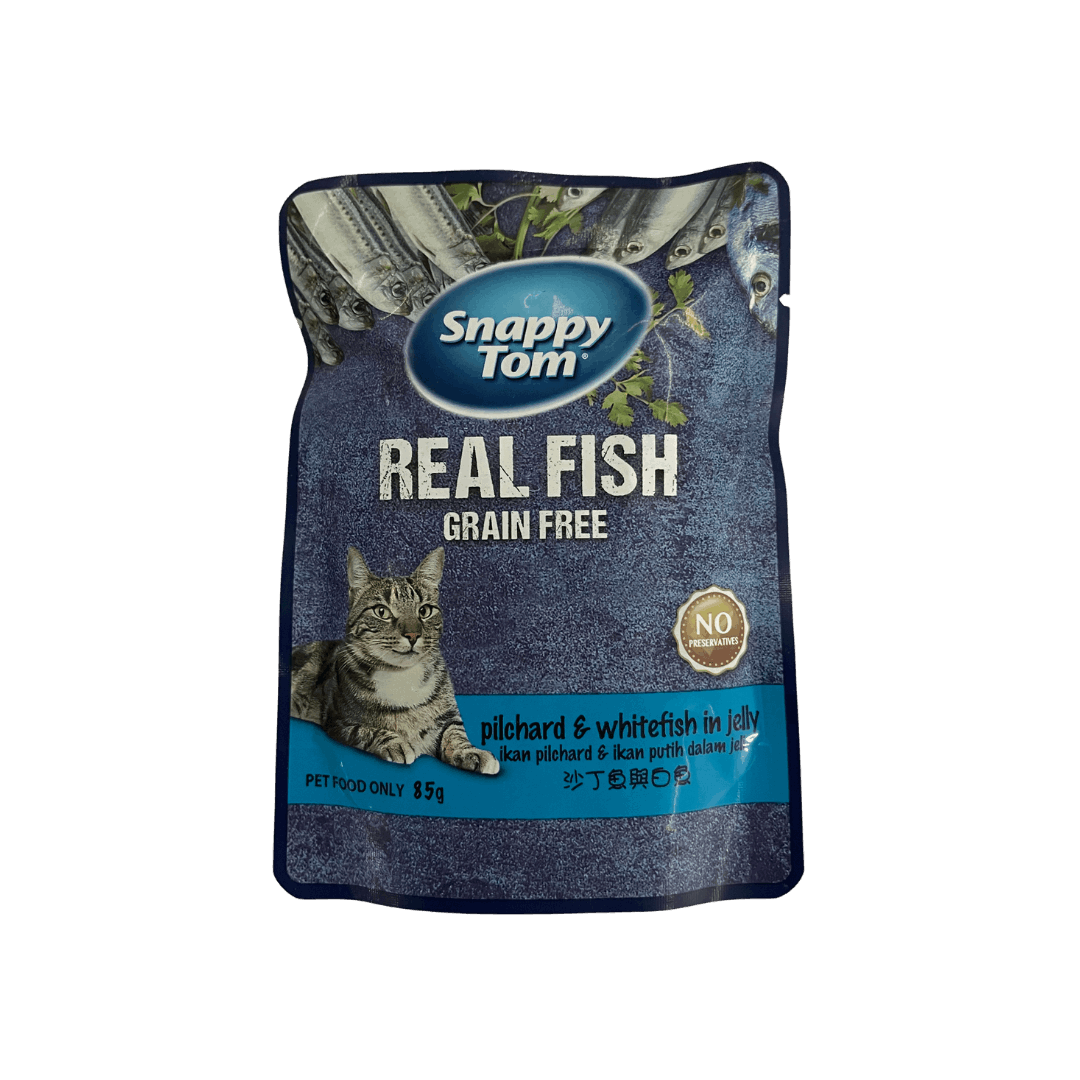 Snappy Tom Pilchard & Whitefish (Wet) 85G