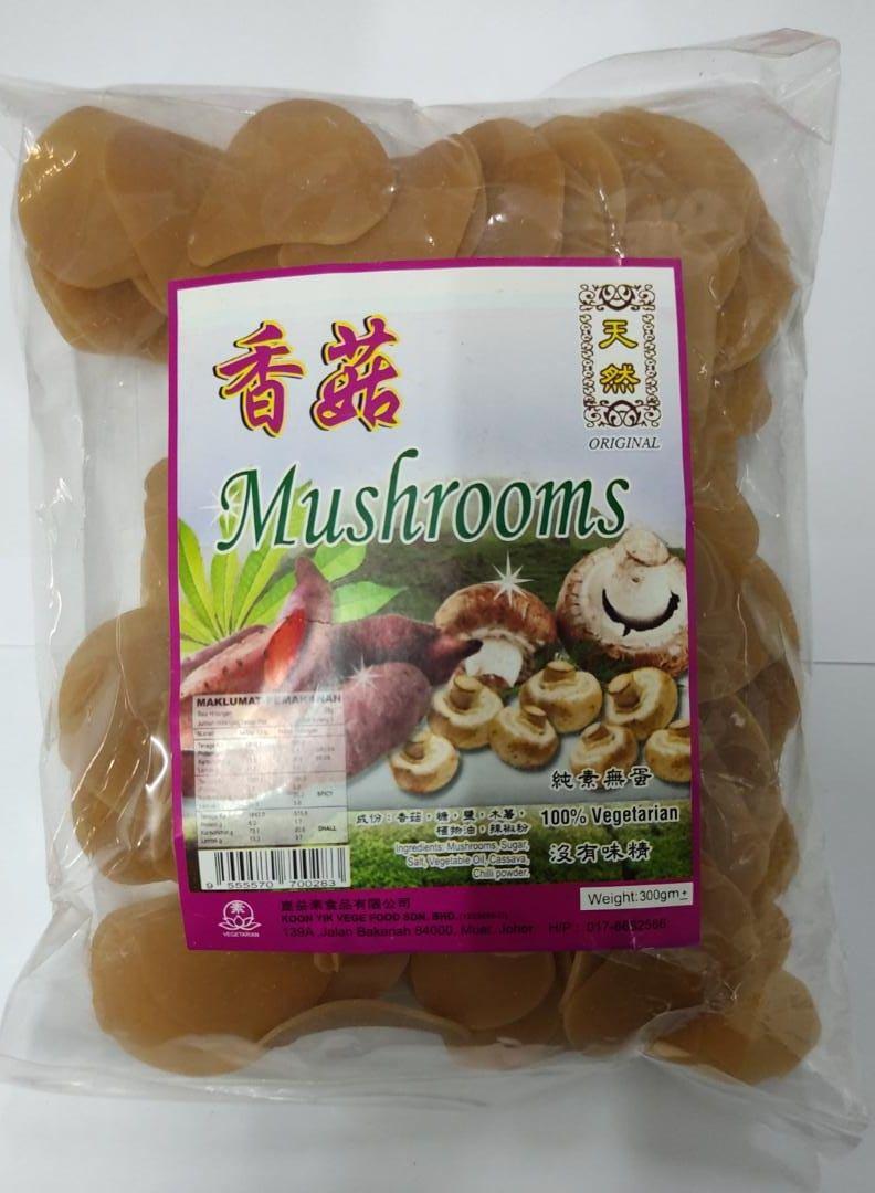 KEROPOK-MUSHROOMS 昆香菇虾饼