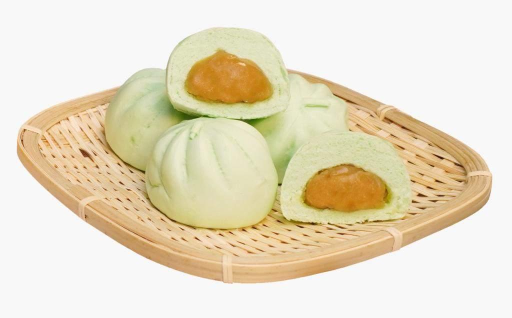 MINI LOTUS SEED PASTE PAU - GREEN 青莲蓉小龙包