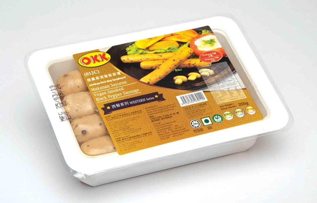OKK SMOKED BLACK PEPPER 仙子胡椒香肠