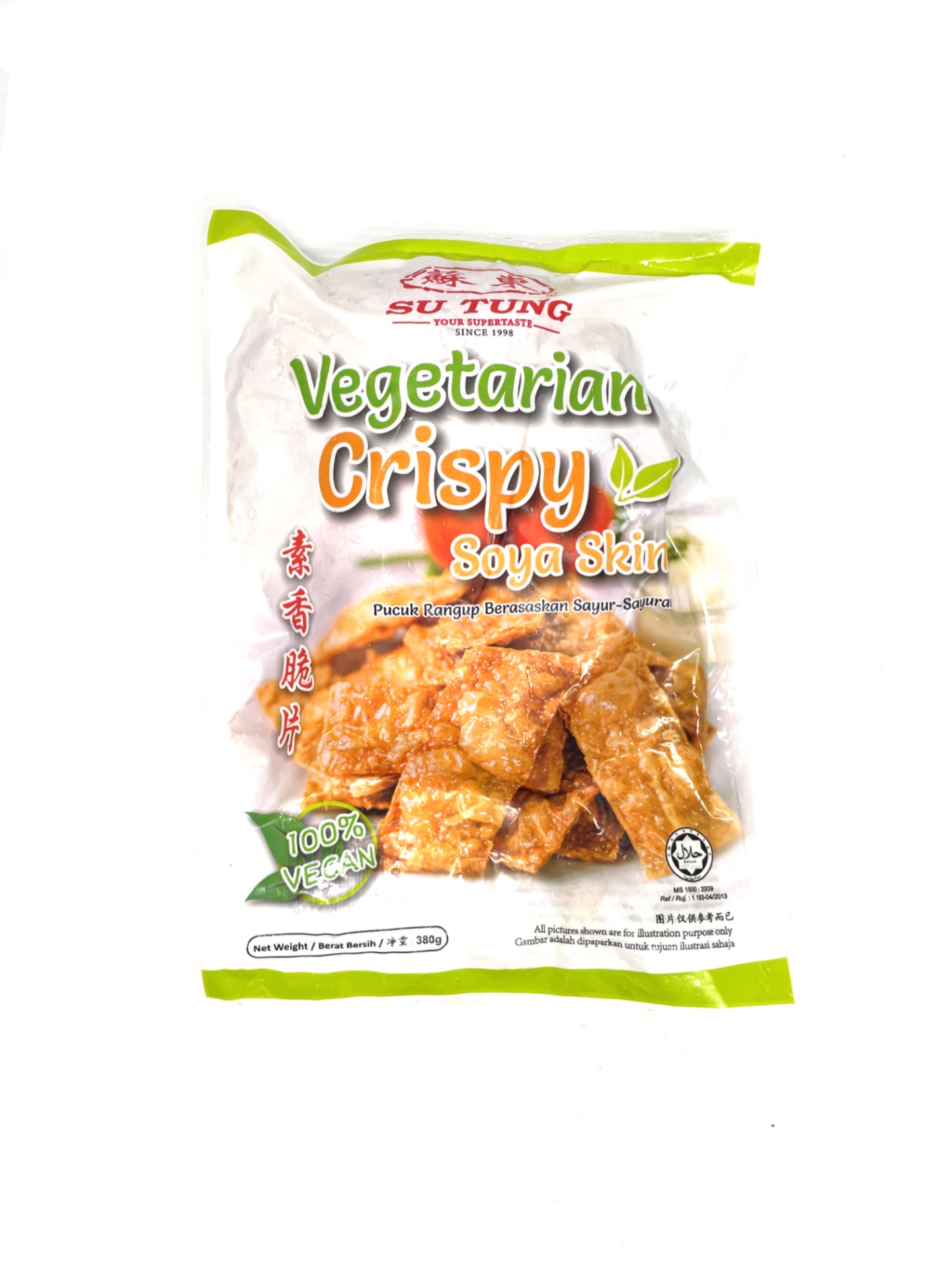 FY SU TUNG VEGE CRISPY SOYA SKIN 蘇東素香脆片