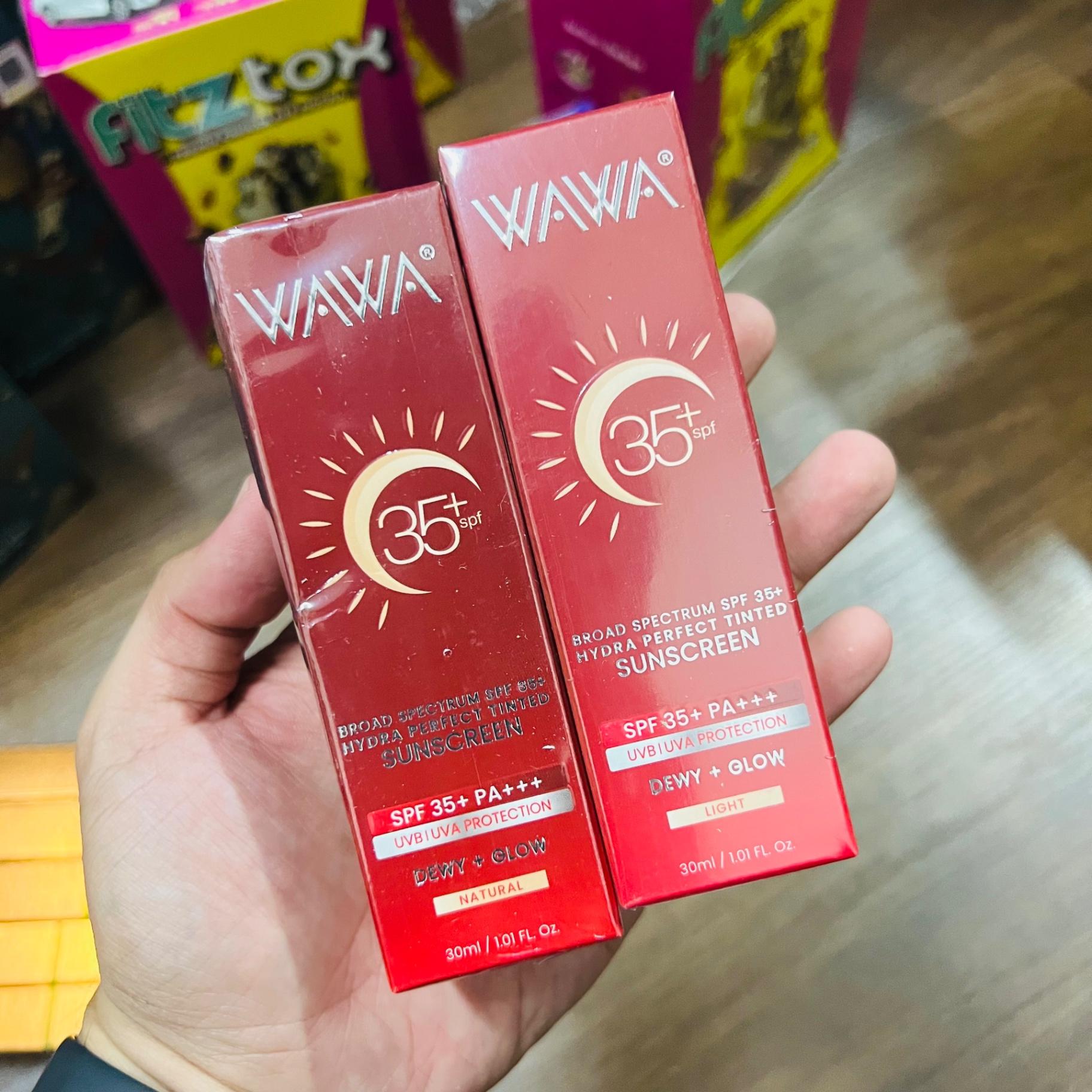 WAWA TINTED SUNSCREEN