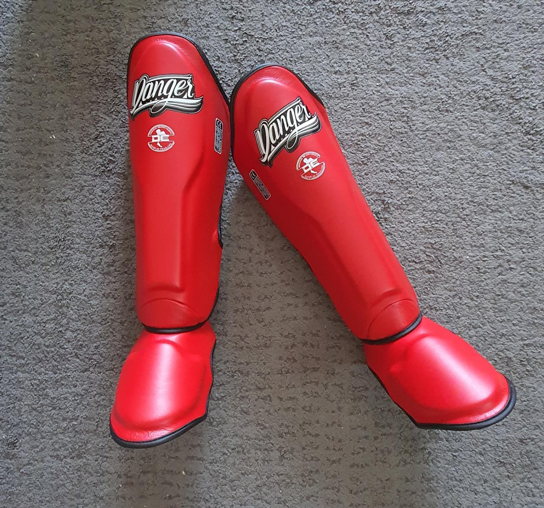 Danger Supermax Genuine Leather Red