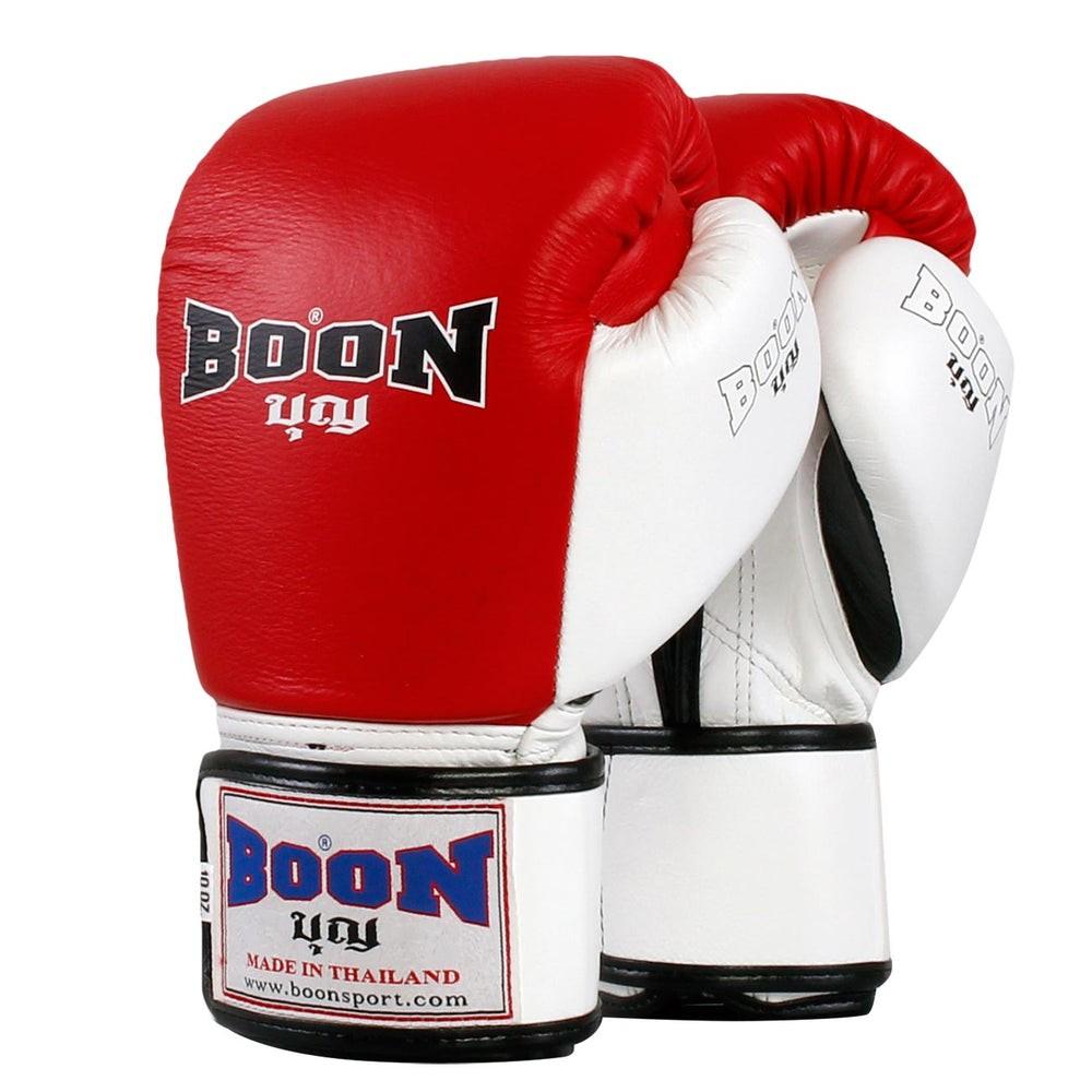 BOON Sport BGC Compact Velcro Glove Red White