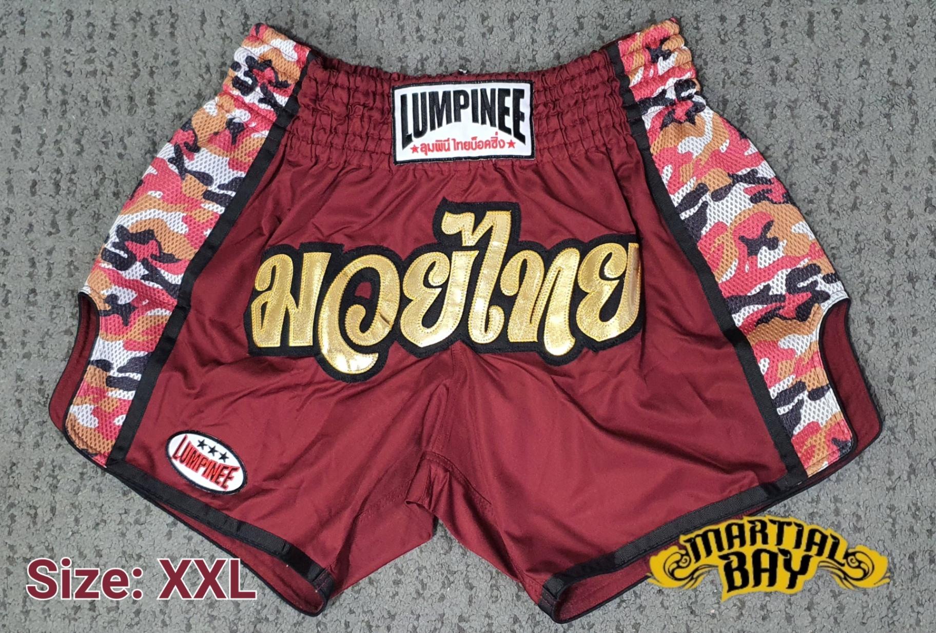 Original Red Camo LUMPINEE Muaythai Short