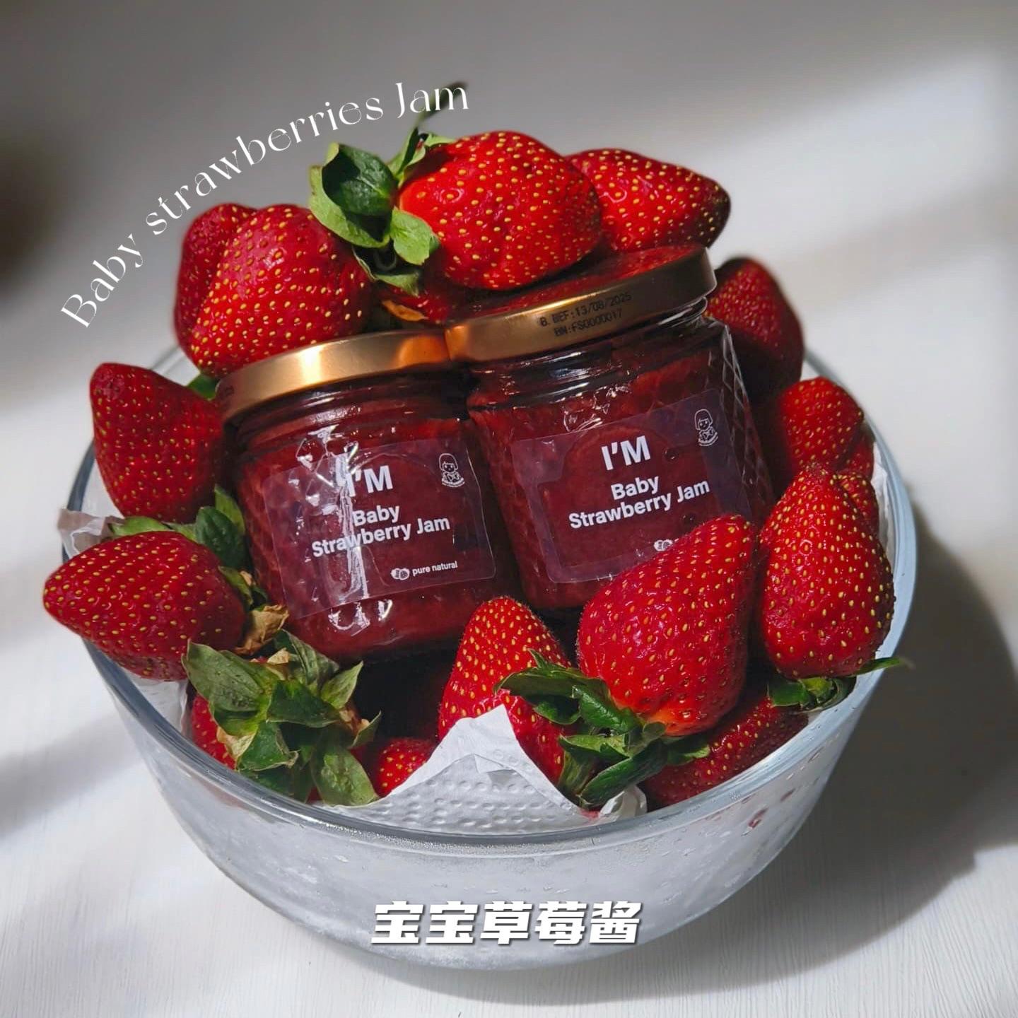 strawberries jam