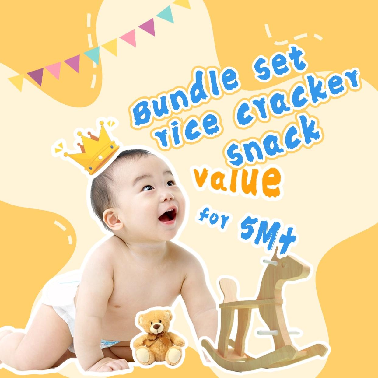 bundle rice crakcer snack5M+
