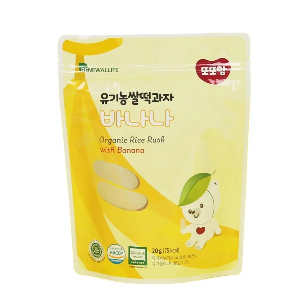 DO19 DDODDOMAM  RENEWALLIFE ORGANIC RICE RUSK BANANA
