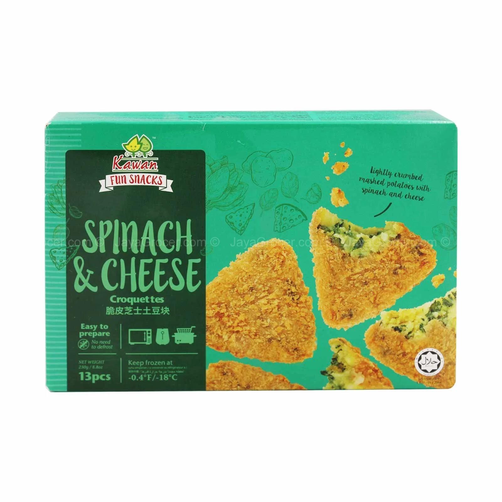 K03 KAWAN SPINACH & CHEESE CROQUETTES