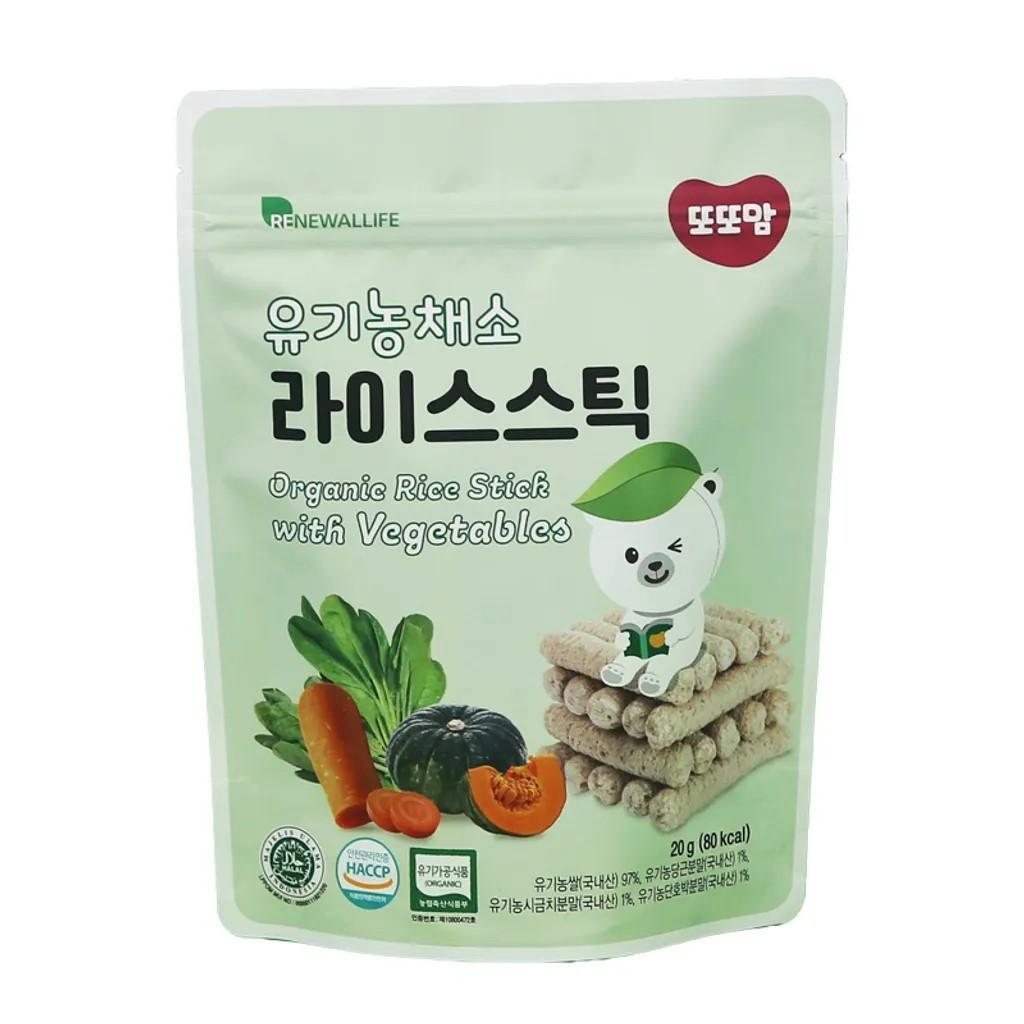 DO16 DDODDOMAM  RENEWALLIFE ORGANIC RICE STICK VEGETABLES