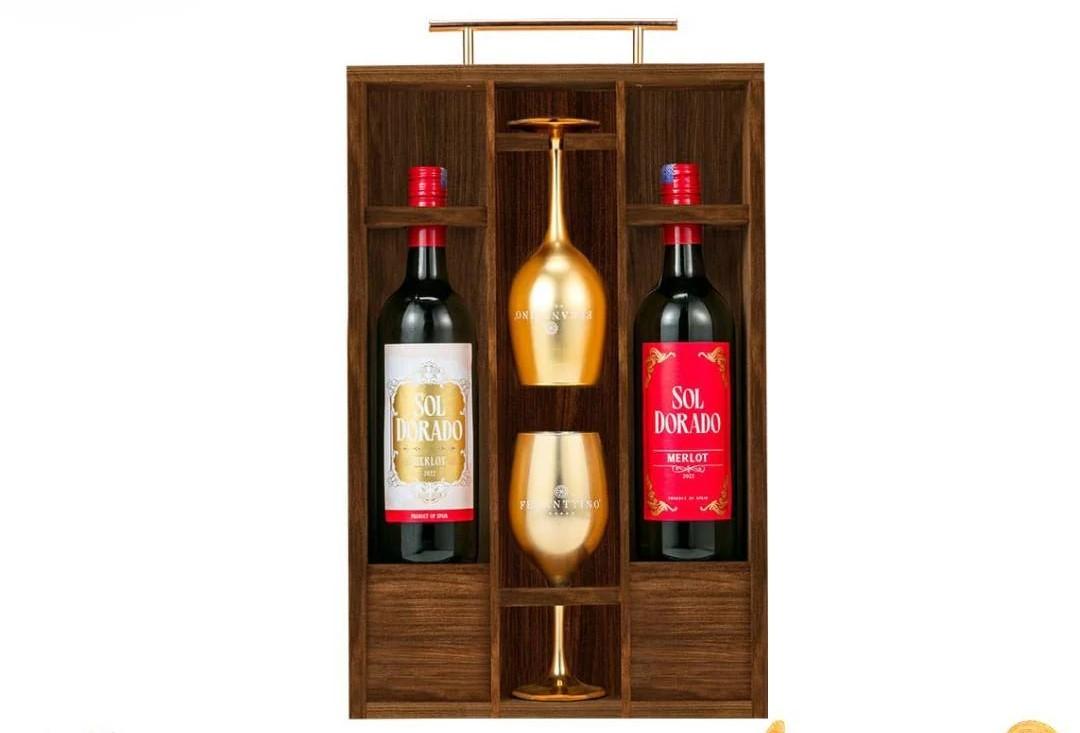 W03 SOL DORADO MERLOT RED WINE SET