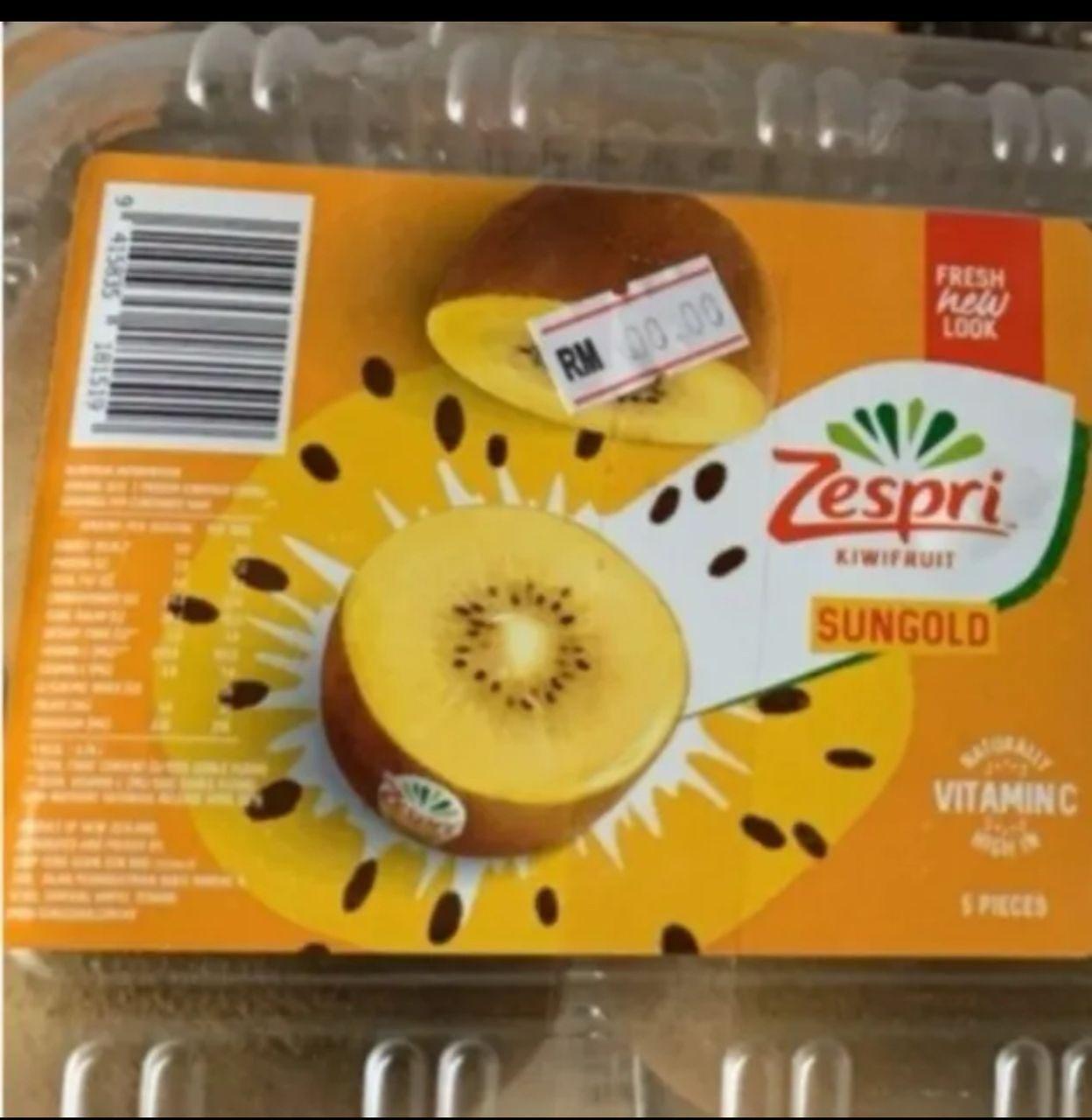 Gold Kiwi Zepri (Size L) 5/4 pcs