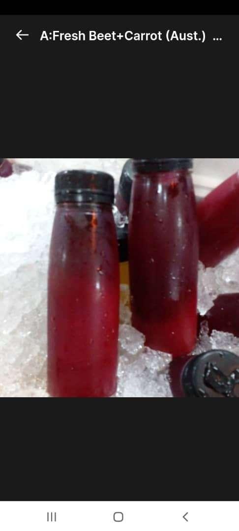 A: Fresh Beet+Carrot(Aus) (Cold Press Juice) (Limited)