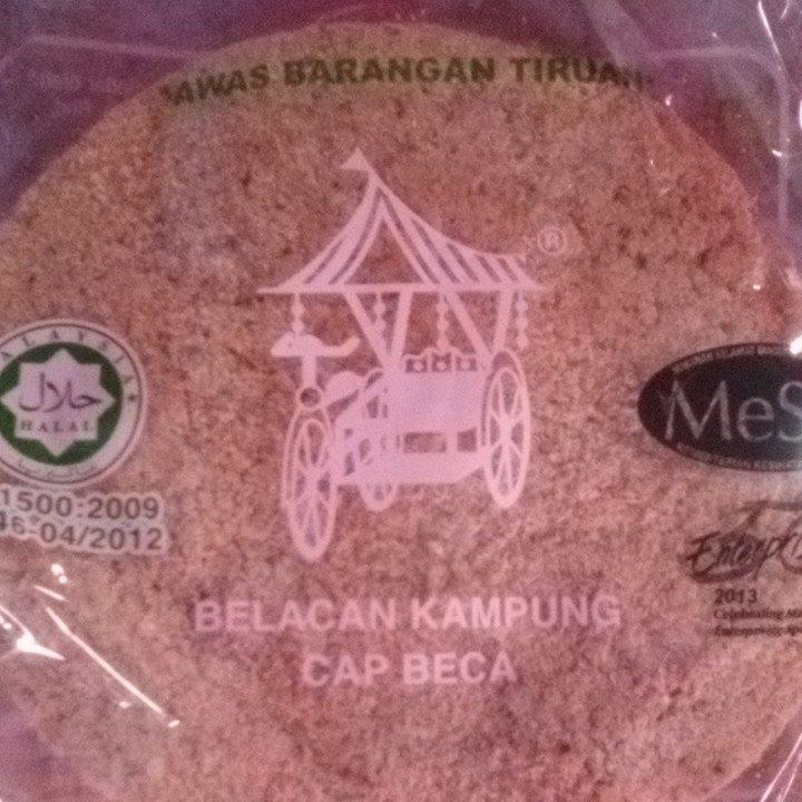 Belacan Bakar Bulat